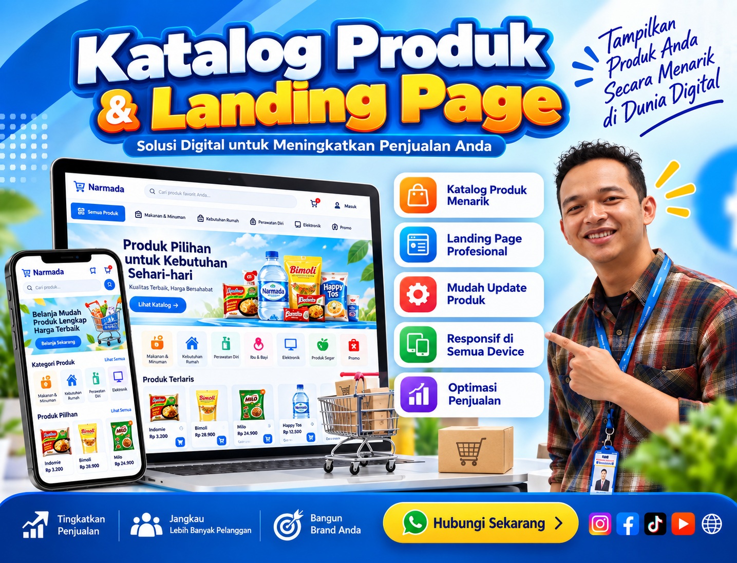 Portofolio Web Design UI UX Katalog Online